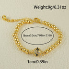Copper Bracelet With Zircon Arabic Style Exquisite Daily Ornament Jewelry Accessories