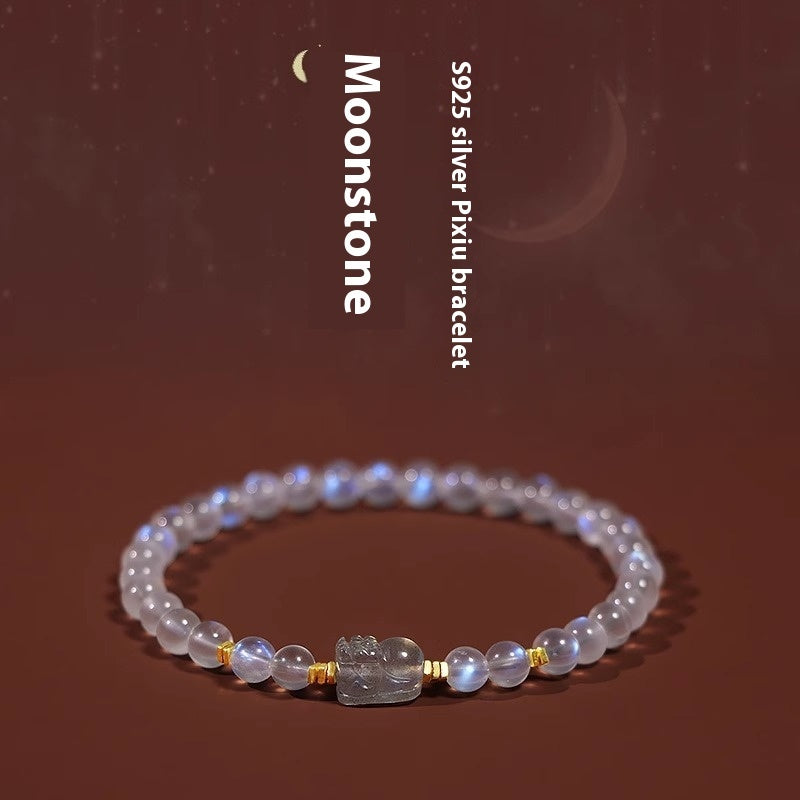 Fashion Blue Light Trend Moonstone Women's Bracelet