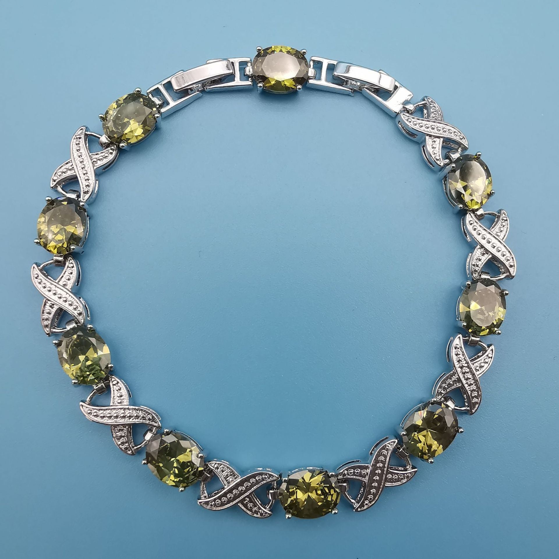European And American Fashion Popular Jewelry Zircon Bracelet Gift