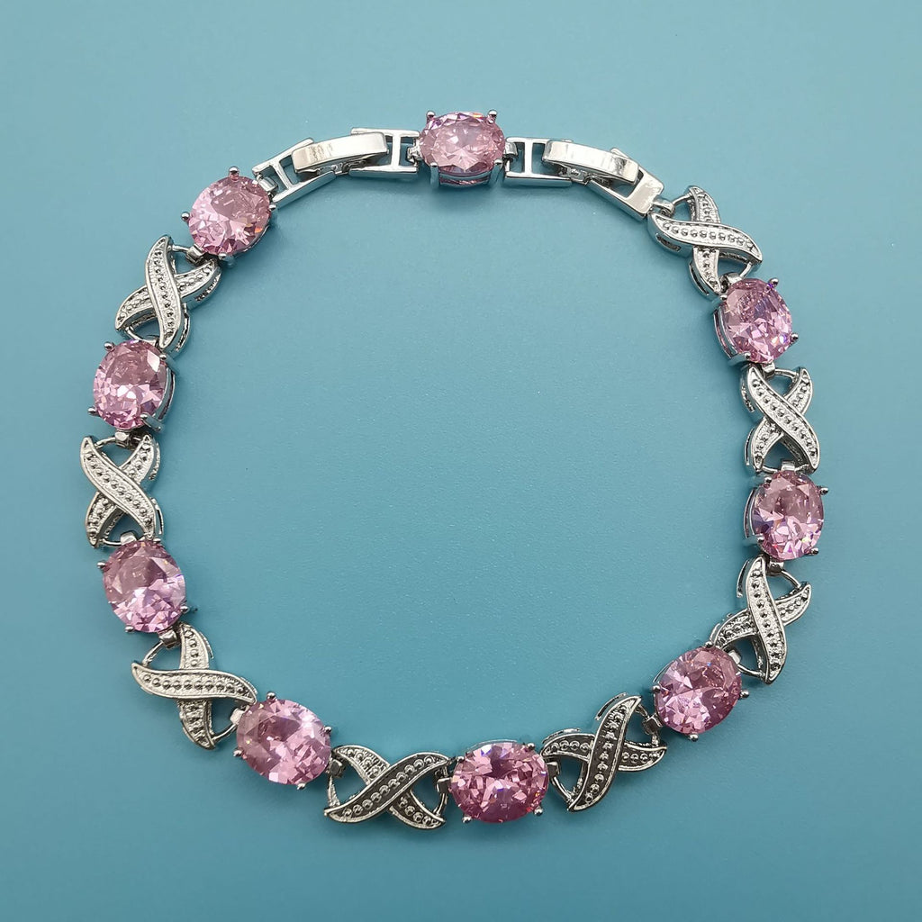 European And American Fashion Popular Jewelry Zircon Bracelet Gift