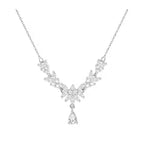Autumn Summer New White Copper Romantic Wheat Necklace For Women