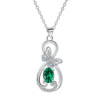 Women's Fashion Infinite Symbol Butterfly Necklace