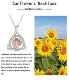 Women's Versatile Fashionable Simple Sunflower Necklace