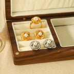 Niche High-grade Western Classy Style Pearl Ring